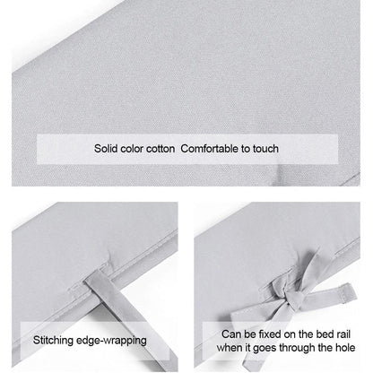 Tour de Lit en Coton pour Bébé – Protection Rembourrée pour Lit de Bébé