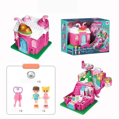 Mini Maison Magique à Explorer pour Enfants – Pièces Secrètes et Surprises
