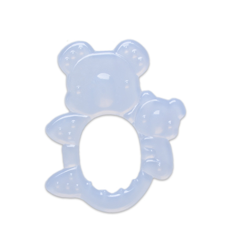 Set d’Anneaux de Dentition pour Bébé – Jouets de Dentition en Silicone Motifs Fruits et Animaux