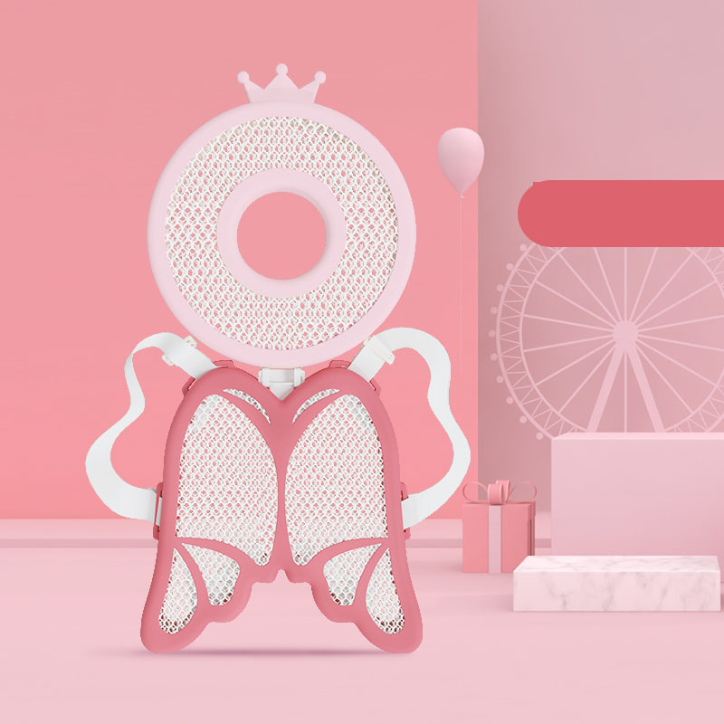 Coussin de Protection Tête et Dos Bébé Respirant Anti-Choc