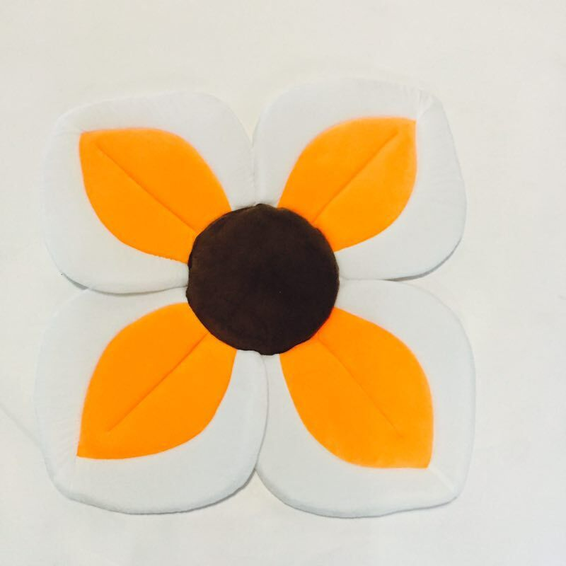 Tapis de Bain Antidérapant Fleur pour Bébé – Doux, Sèche Vite | 8 Couleurs