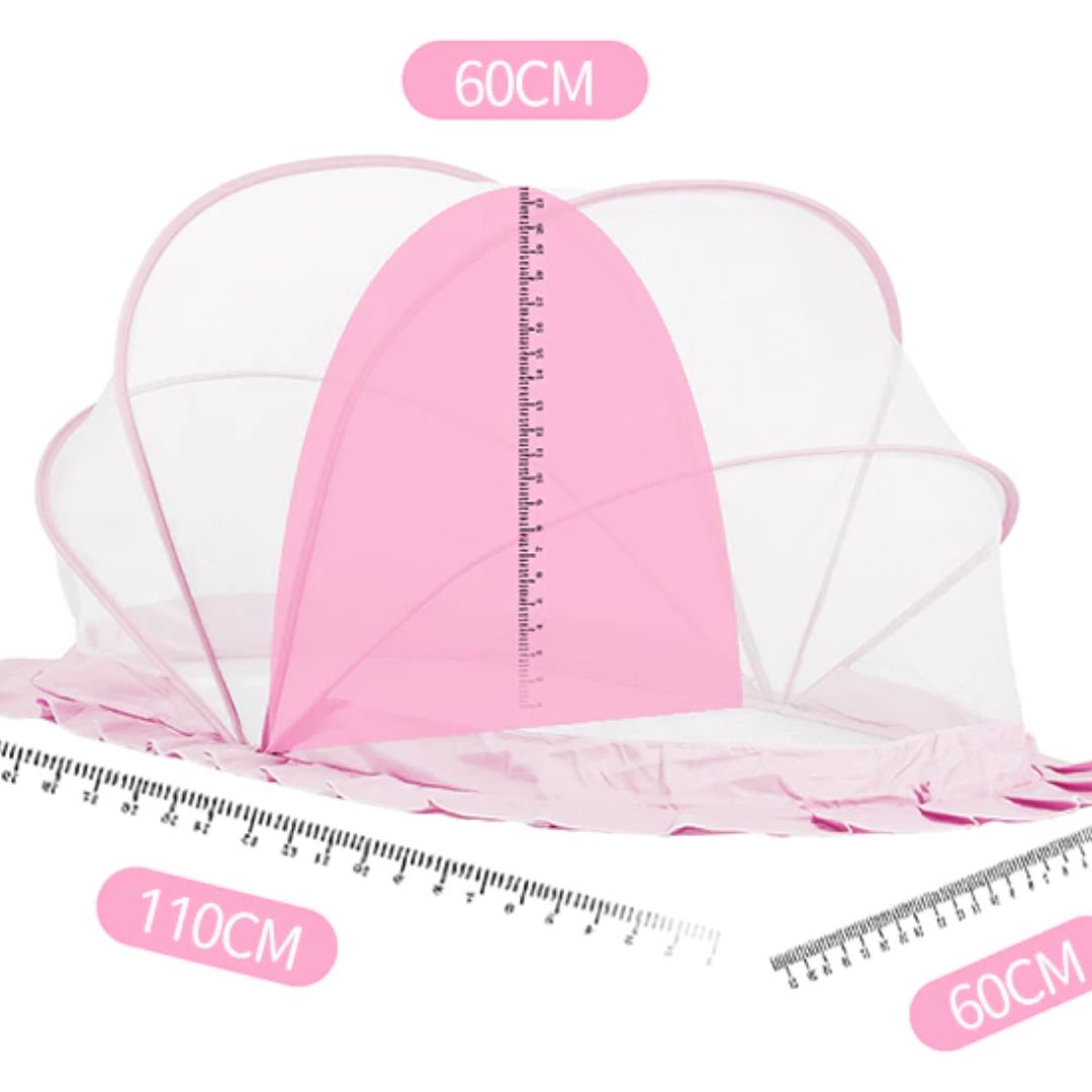 Moustiquaire de Lit Bébé avec Tente de Protection Anti-Moustiques