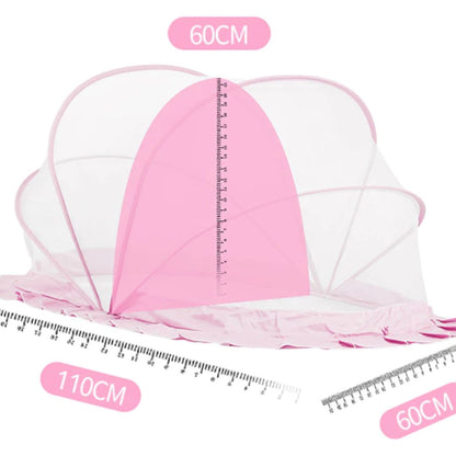 Moustiquaire de Lit Bébé avec Tente de Protection Anti-Moustiques