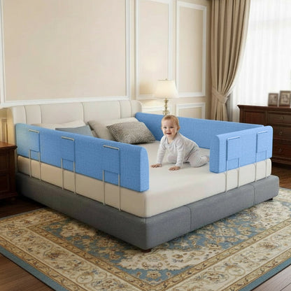Barrière de lit de sécurité réglable pour enfants et tout-petits