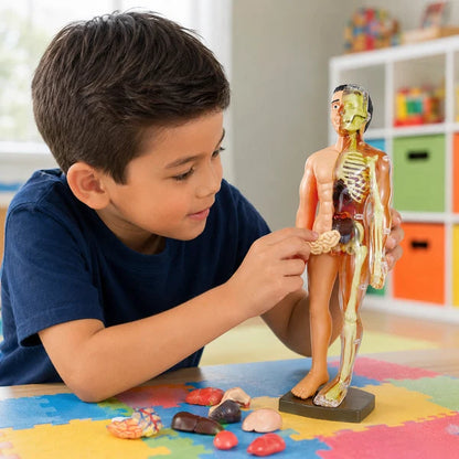 Modèle anatomique du corps humain pour enfants