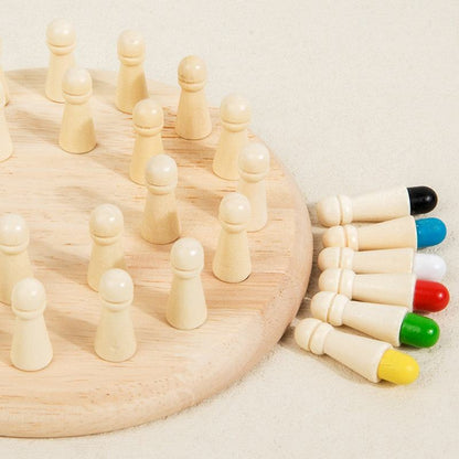 Échiquier Montessori – Jeu de stratégie éducatif pour enfants