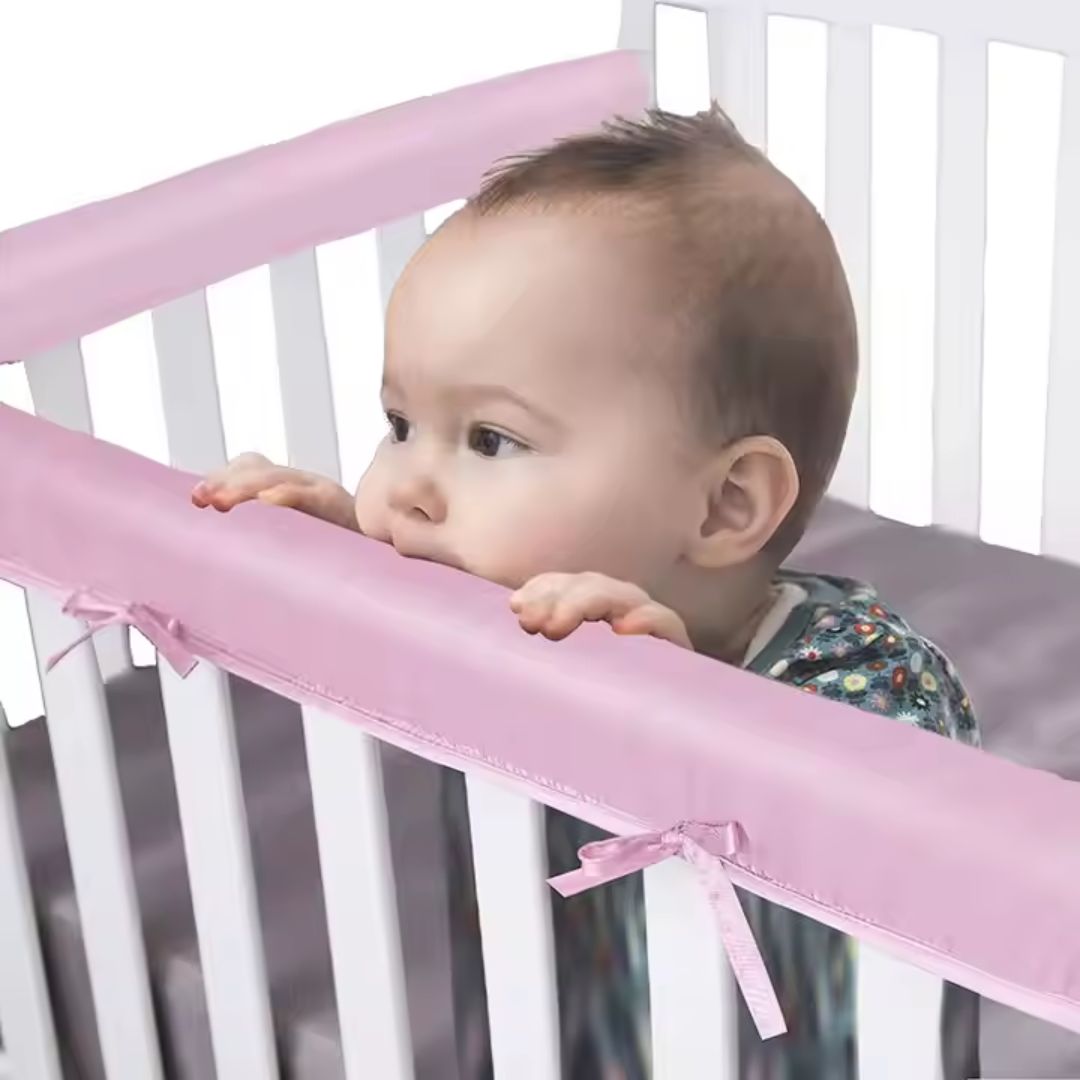Tour de Lit en Coton pour Bébé – Protection Rembourrée pour Lit de Bébé
