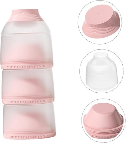 Doseur de Lait en Poudre Bébé Portable pour Snacks et Purée