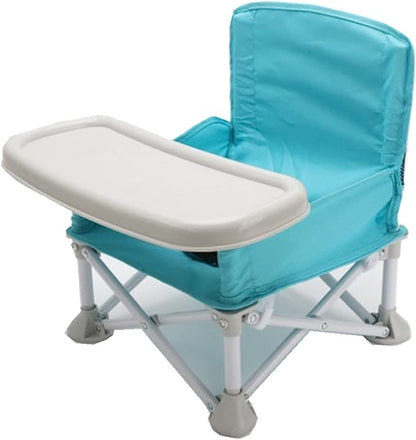 Chaise de Camping Pliante pour Enfants – Tablette Intégrée et Harnais de Sécurité