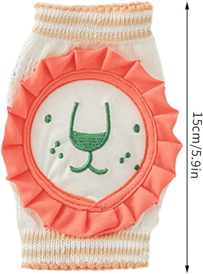 Genouillères Antidérapantes Bébé pour le Quatre Pattes Motif Animal