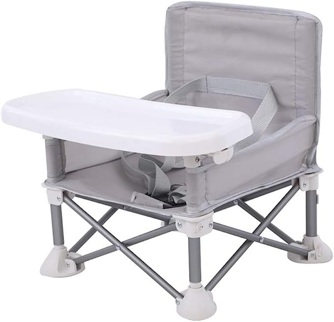 Chaise de Camping Pliante pour Enfants – Tablette Intégrée et Harnais de Sécurité