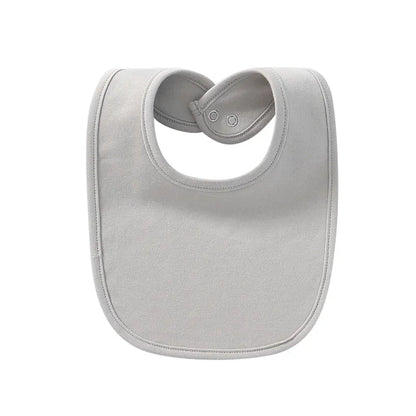 Lot de Bavoirs Bébé en Coton Doux Absorbants à Pressions
