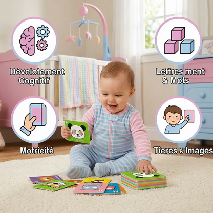 Cartes Alphabet Montessori avec Animaux – 26 Cartes Éducatives pour Apprendre les Lettres