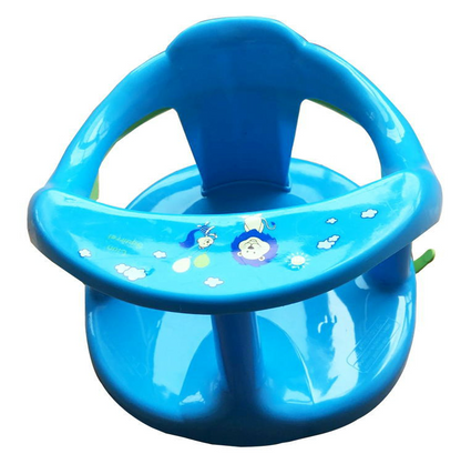 Siège de Bain Antidérapant pour Tout-Petits – Dossier + Ventouses | 3 Coloris