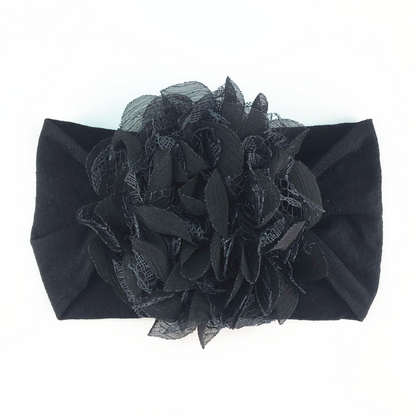 Bandeau Fleur pour Bébé – Doux Serre-tête pour Nouveau-Né et Tout-Petit