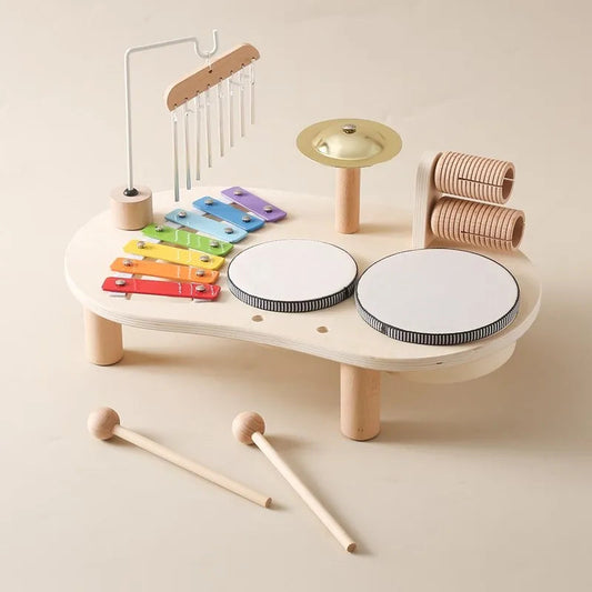 Ensemble musical pour bébé – Instruments d'éveil Montessori pour les tout-petits