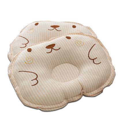 Oreiller Orthopédique Bébé Anti Tête Plate avec Cavité