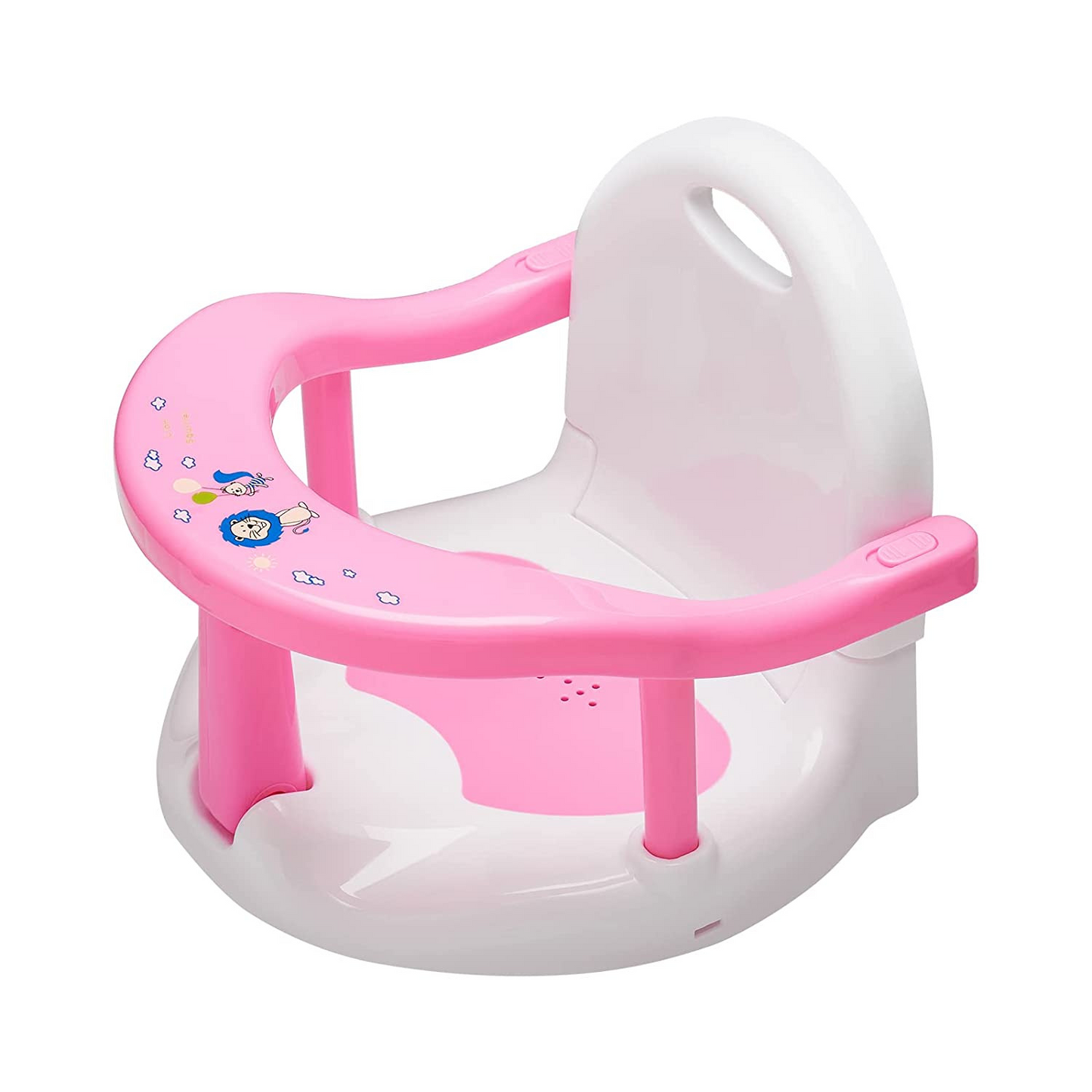 Siège de Bain avec Dossier pour Bébé – Ergonomique, Antidérapant & Sécurisé | Dès 6 mois