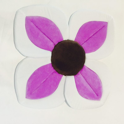 Tapis de Bain Antidérapant Fleur pour Bébé – Doux, Sèche Vite | 8 Couleurs