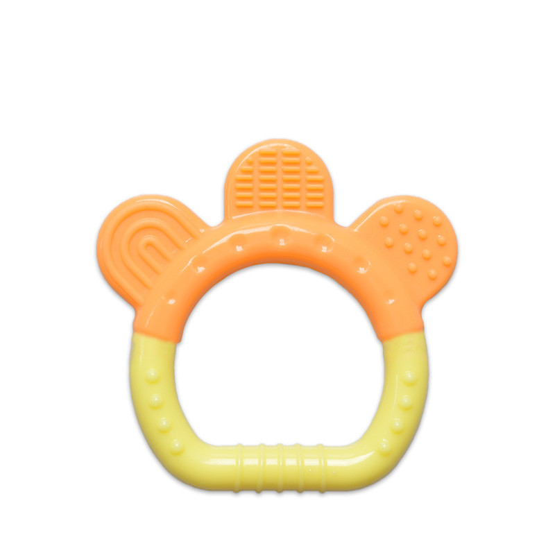 Set d’Anneaux de Dentition pour Bébé – Jouets de Dentition en Silicone Motifs Fruits et Animaux