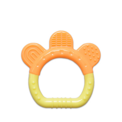 Set d’Anneaux de Dentition pour Bébé – Jouets de Dentition en Silicone Motifs Fruits et Animaux