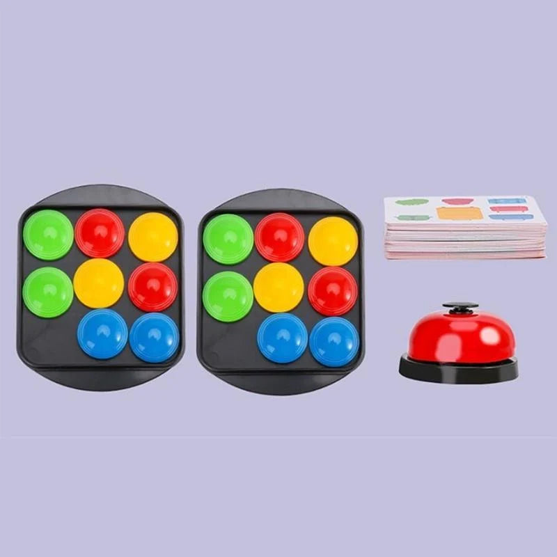 Jeu d’association des couleurs avec cloche