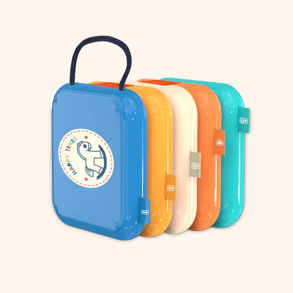Cube d'activités Montessori 7 en 1 pour les tout-petits – Jouet d'éveil sensoriel et de motricité fine