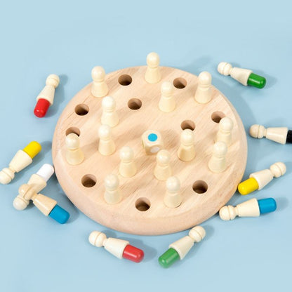 Échiquier Montessori – Jeu de stratégie éducatif pour enfants