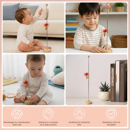 Pic-Vert en Bois Jouet Éducatif pour Enfants