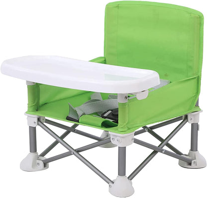 Chaise de Camping Pliante pour Enfants – Tablette Intégrée et Harnais de Sécurité