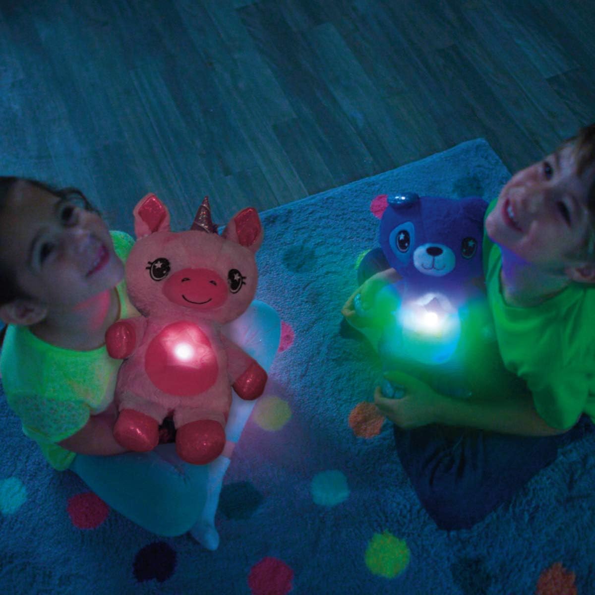 Peluche Veilleuse Musicale pour Enfant – Lumière Douce et Mélodies Apaisantes