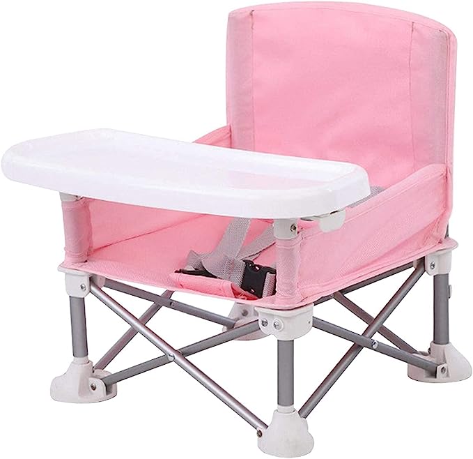 Chaise de Camping Pliante pour Enfants – Tablette Intégrée et Harnais de Sécurité