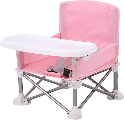 Chaise de Camping Pliante pour Enfants – Tablette Intégrée et Harnais de Sécurité