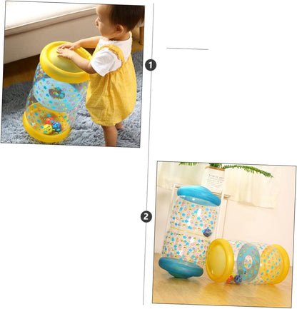 Rouleau Gonflable d’Éveil pour Bébé – Encourage le Rampement & Développe la Motricité