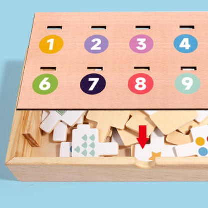 MindMosaic – Jeu d'Association en Bois Montessori pour Enfants dès 3 ans