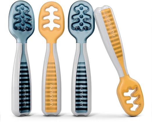Set de Cuillères d'Apprentissage Bébé pour Diversification Alimentaire