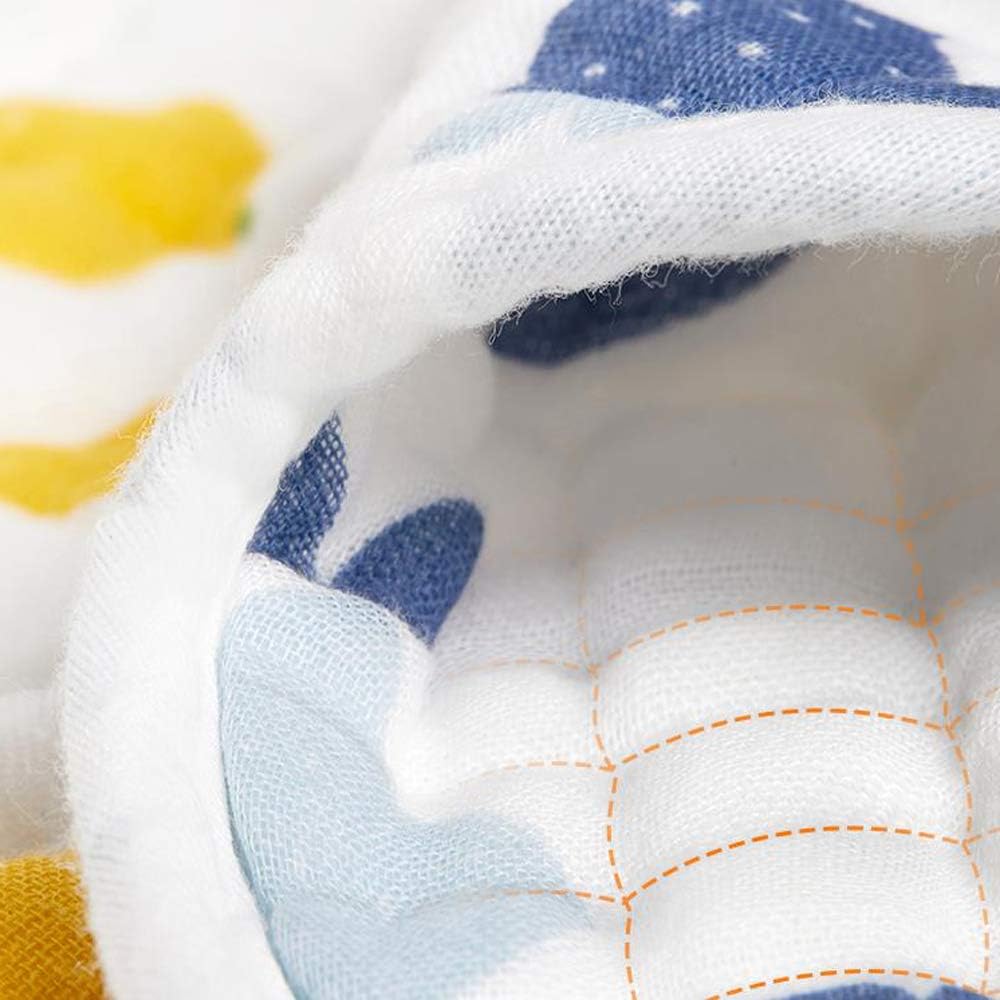Lot de Bavoirs Bébé en Mousseline Douce et Absorbante