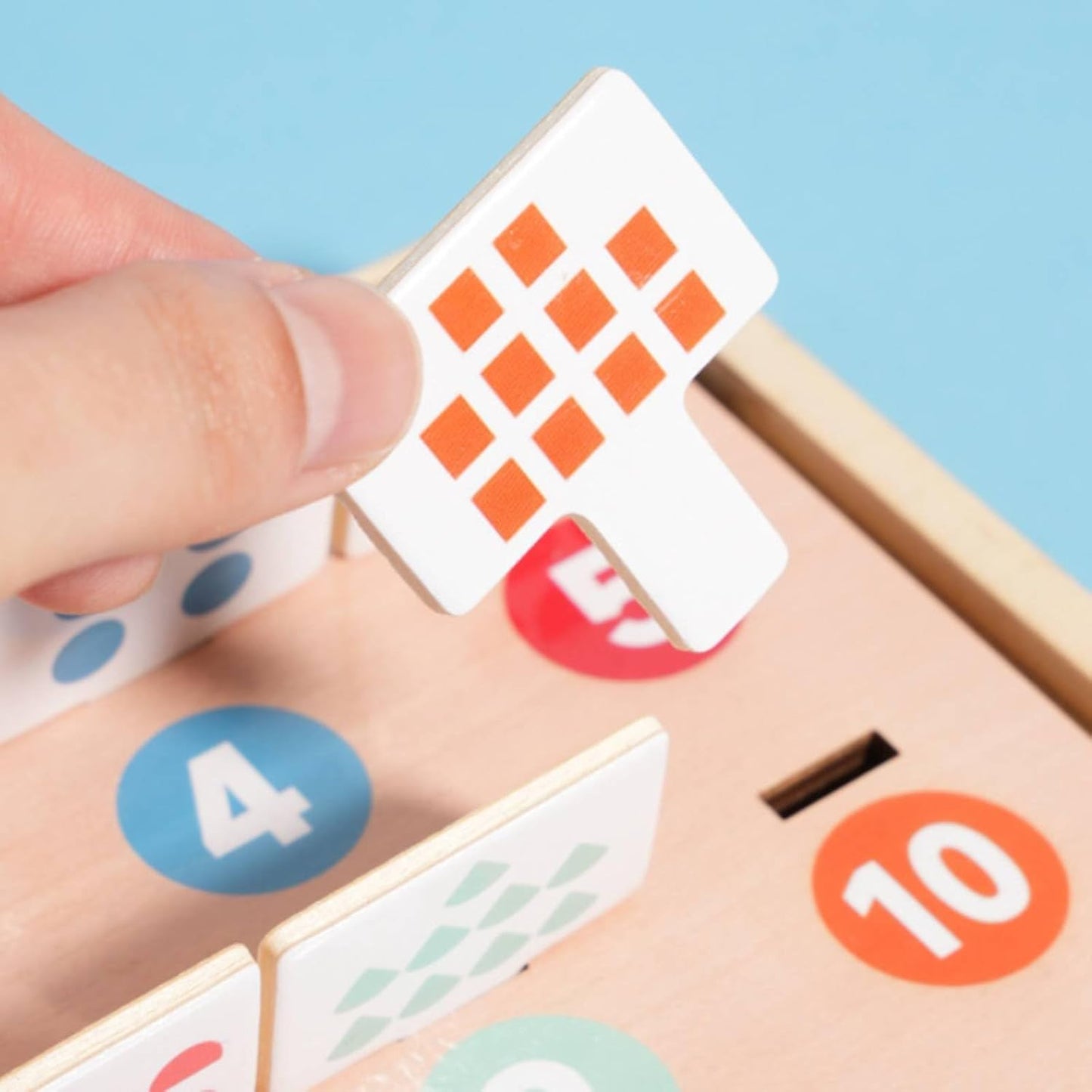 MindMosaic – Jeu d'Association en Bois Montessori pour Enfants dès 3 ans