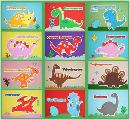 Puzzle Mousse 3D avec Stickers – Jeu Éducatif et Créatif pour Enfants