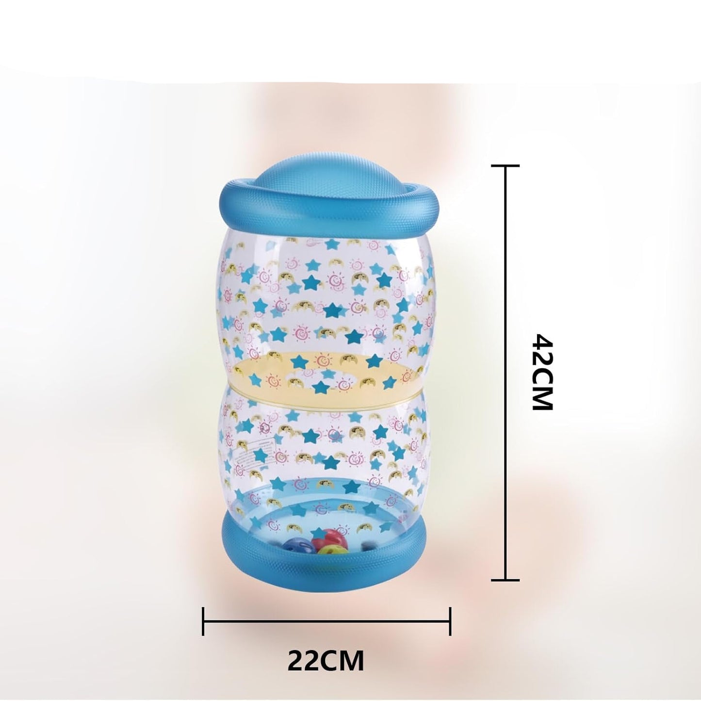 Rouleau Gonflable d’Éveil pour Bébé – Encourage le Rampement & Développe la Motricité