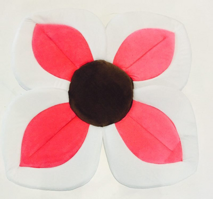 Tapis de Bain Antidérapant Fleur pour Bébé – Doux, Sèche Vite | 8 Couleurs