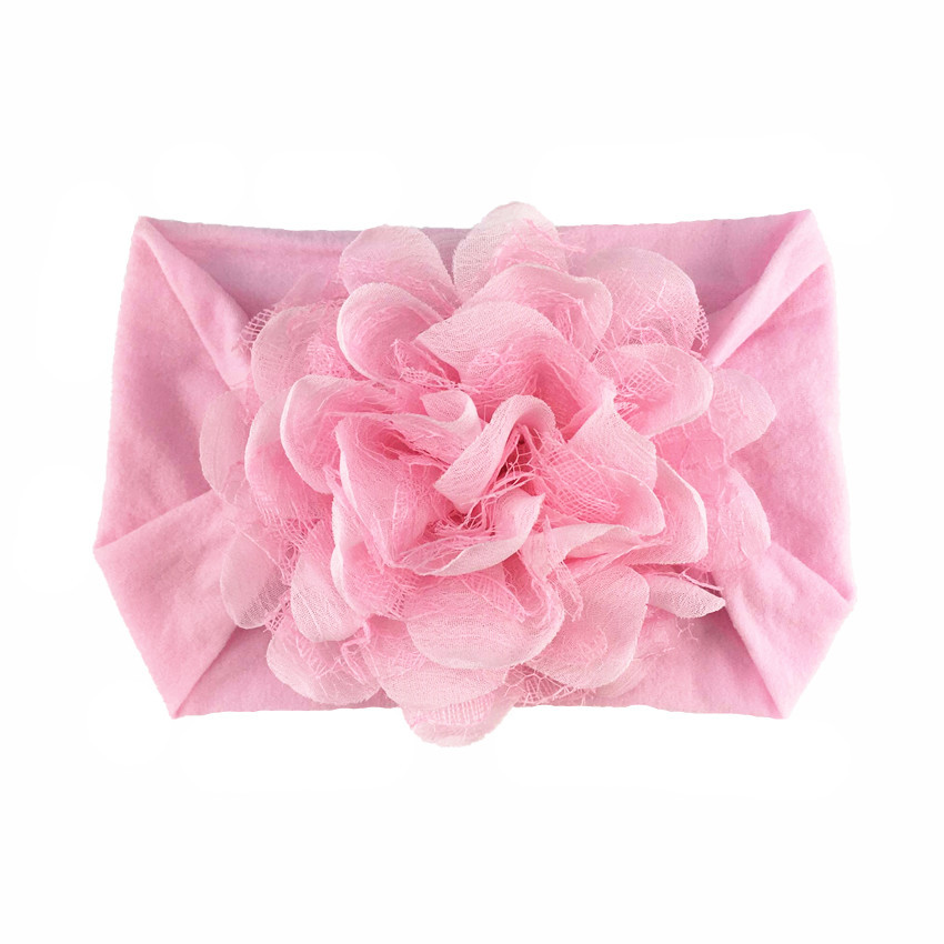 Bandeau Fleur pour Bébé – Doux Serre-tête pour Nouveau-Né et Tout-Petit