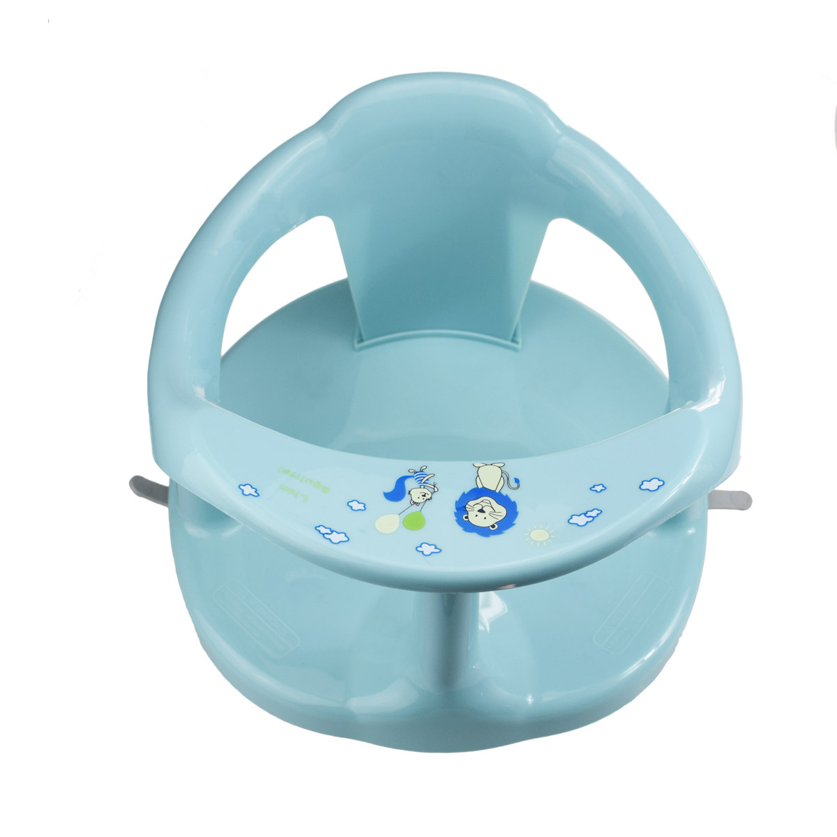Siège de Bain Antidérapant pour Tout-Petits – Dossier + Ventouses | 3 Coloris