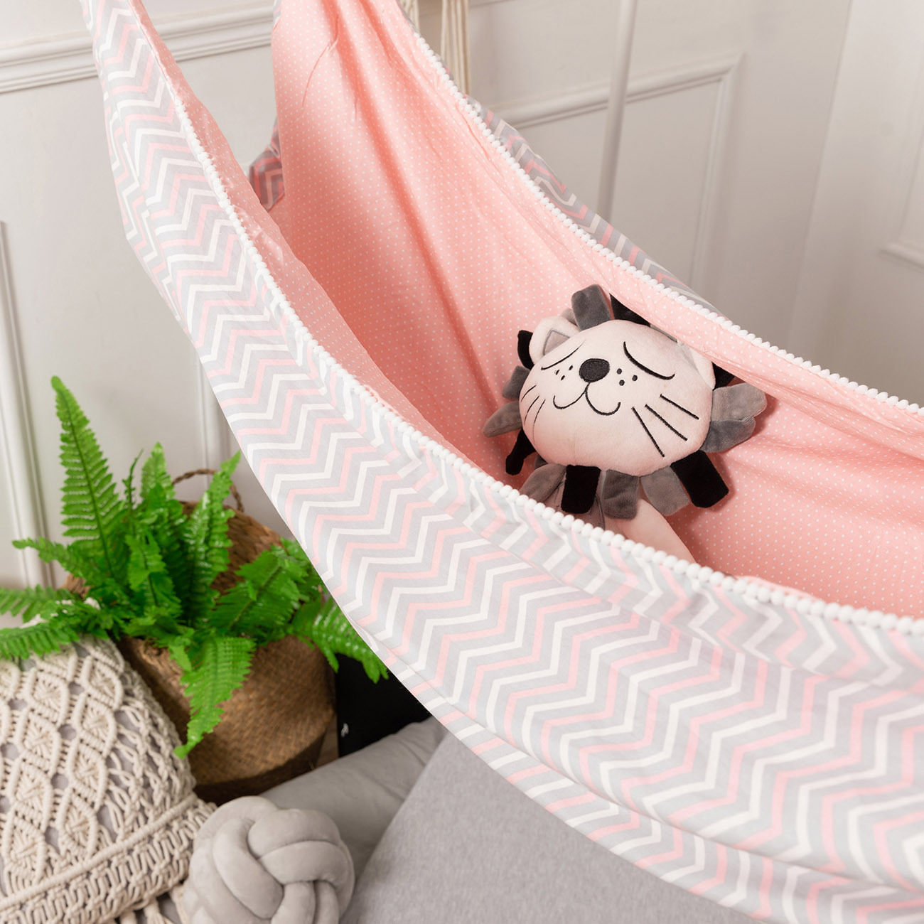 Hamac de Lit Bébé pour Berceau avec Support de Sommeil