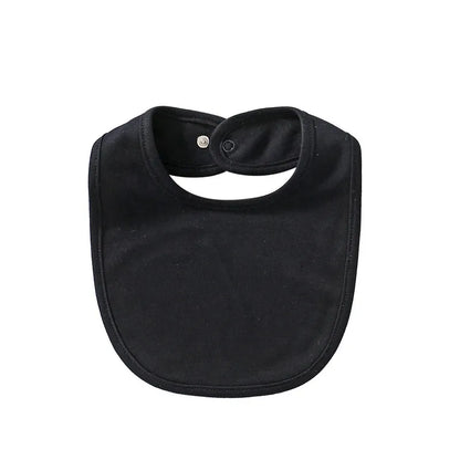 Lot de Bavoirs Bébé en Coton Doux Absorbants à Pressions