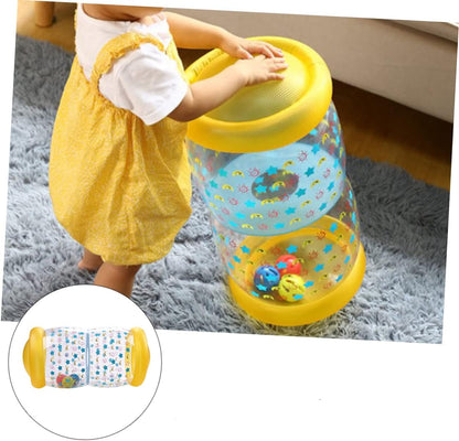 Rouleau Gonflable d’Éveil pour Bébé – Encourage le Rampement & Développe la Motricité