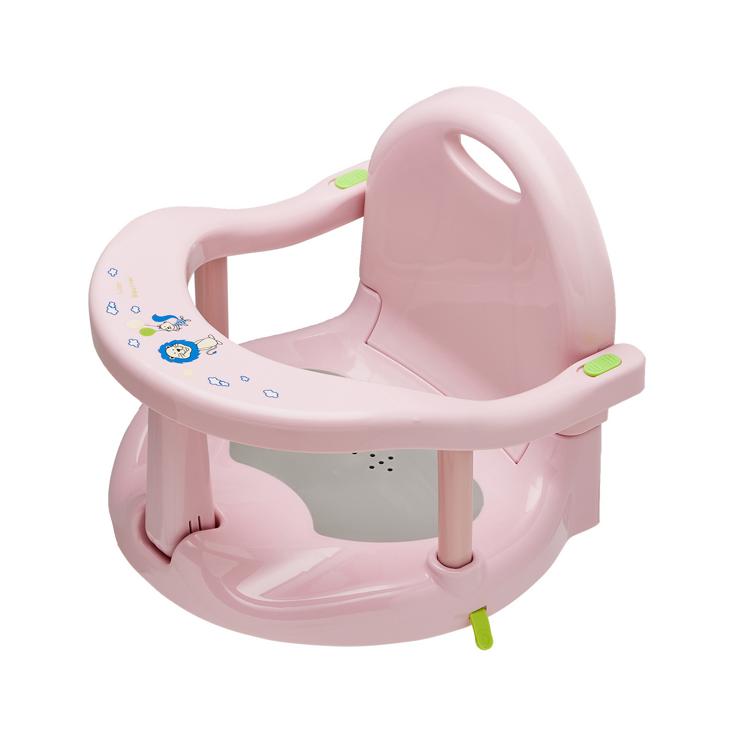 Siège de Bain avec Dossier pour Bébé – Ergonomique, Antidérapant & Sécurisé | Dès 6 mois