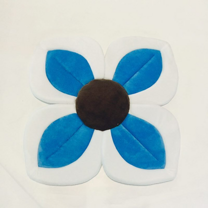 Tapis de Bain Antidérapant Fleur pour Bébé – Doux, Sèche Vite | 8 Couleurs