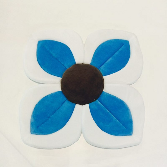 Tapis de Bain Antidérapant Fleur pour Bébé – Doux, Sèche Vite | 8 Couleurs