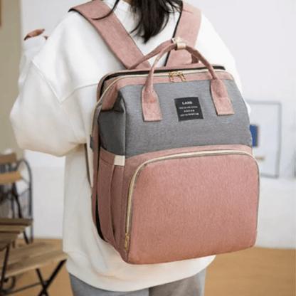 Sac à dos à langer tout-en-un – Sac de voyage pour bébé avec table à langer et organiseur